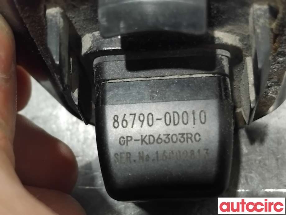Kamera til Toyota Yaris 2012-2014 (Type III, Fase 1) (TOYOTA|867900D010|GP-KD6303RC|86790-0D010)