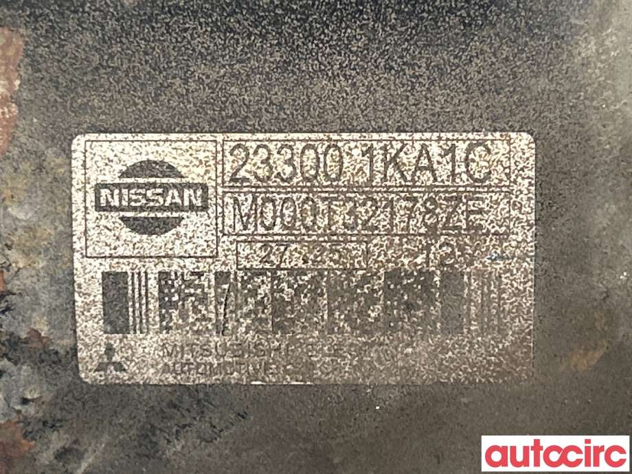 Starter til Nissan Note 2013-2017 (Type II)  (NISSAN|233001KA1C|M000T32178ZE)
