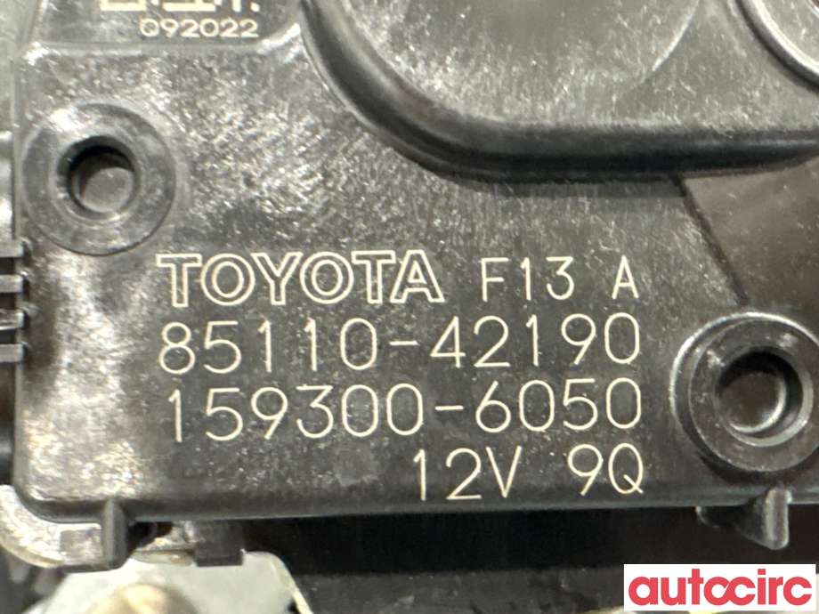 Viskermotor frontrute til Toyota RAV4 2013-2015 (Type IV, Fase 1) (TOYOTA|8511042190|159300-6050|85110-42190)