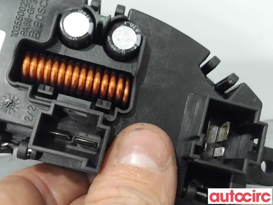 Varmeapparat motstand til Audi Q5 2012-2017 (Type I, Fase 2)  (AUDI|8T0820521G|F011500121|8T0820521F)
