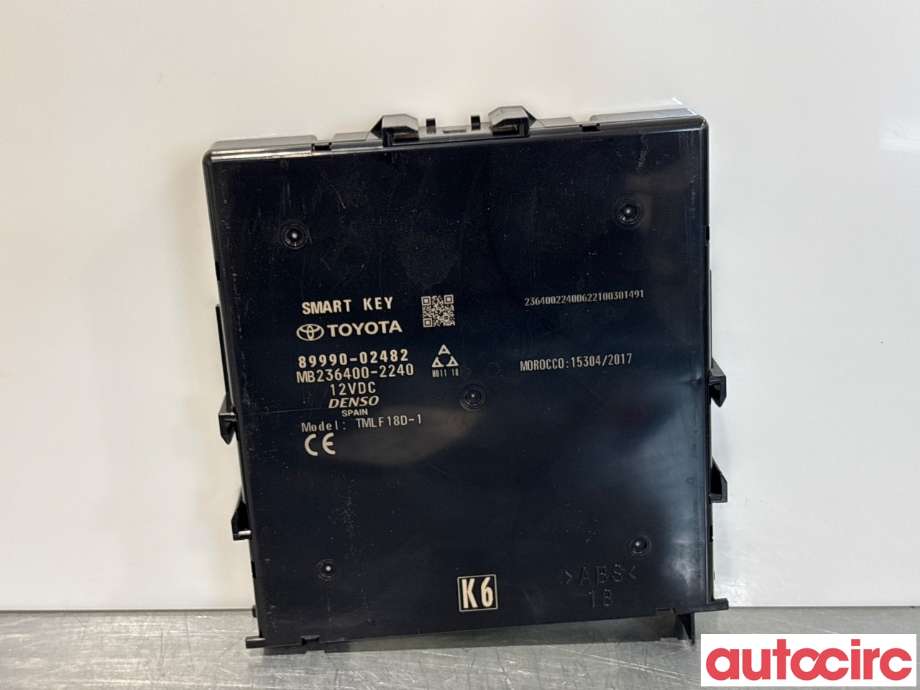 Styreenhet nøkkelfri/keyless til Toyota Corolla, 2019-->> (TOYOTA|899H002062)