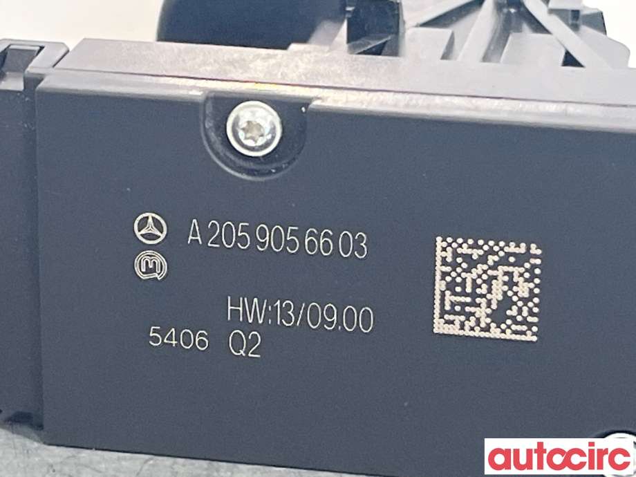 Bryter elektrisk håndbrekk/parkbrems til Mercedes C-Klasse 2014-2018 (Fase 1) (W205) (W205) (MERCEDES|A2059056603)