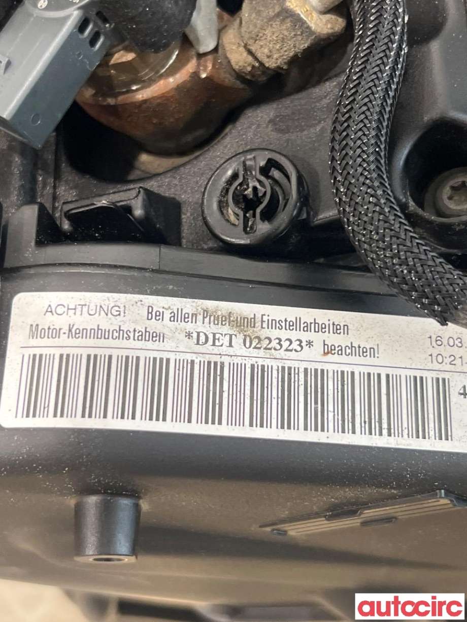 Motor diesel til Audi A4 2015-2019 (Type V, Fase 1) (B9) (B9) (AUDI|04L100091C|DETA|)