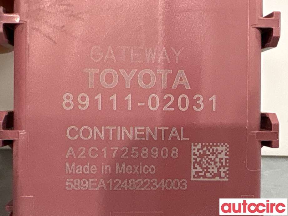 Diverse deler til Toyota Corolla 2019-->> (TOYOTA|8911102031|A2C17258908|89111-02031)