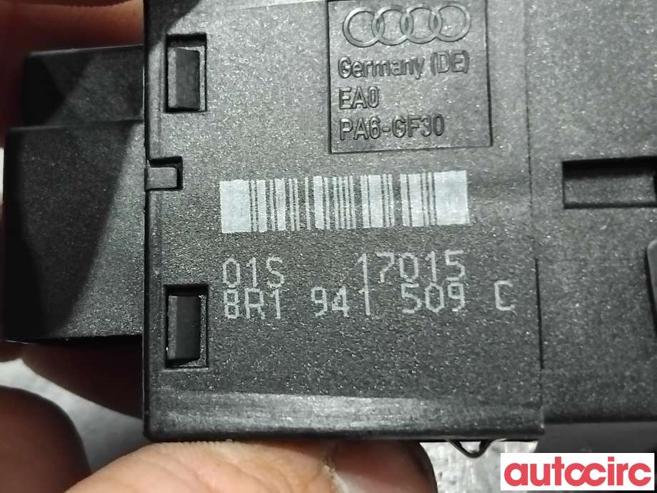Bryter nødblink til Audi Q5 2012-2017 (Type I, Fase 2) (AUDI|8R1941509C|)