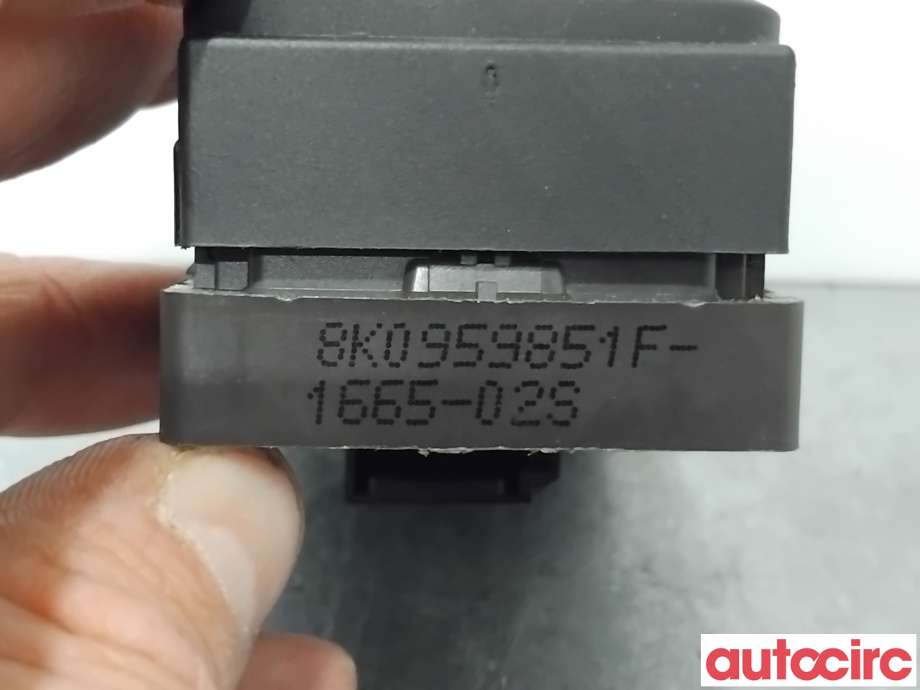 Bryter ruteheis til Audi Q5 2012-2017 (Type I, Fase 2)  (AUDI|8K0959851F|)