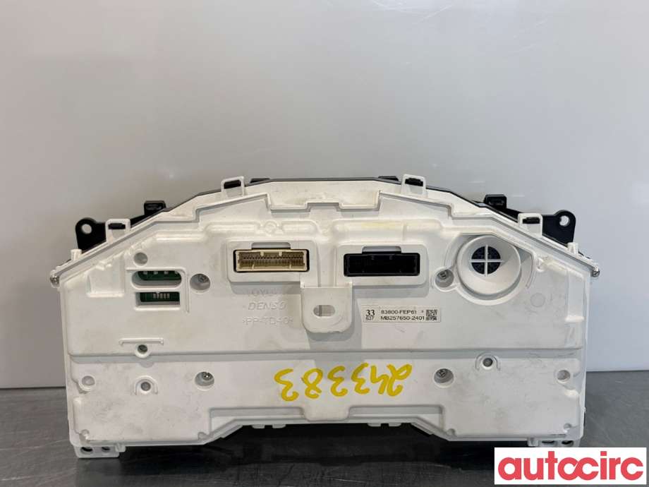 Instrumentpanel til Toyota Corolla 2019-->> (TOYOTA|83800FEV91|MB257650-2401|83800-FEP61)