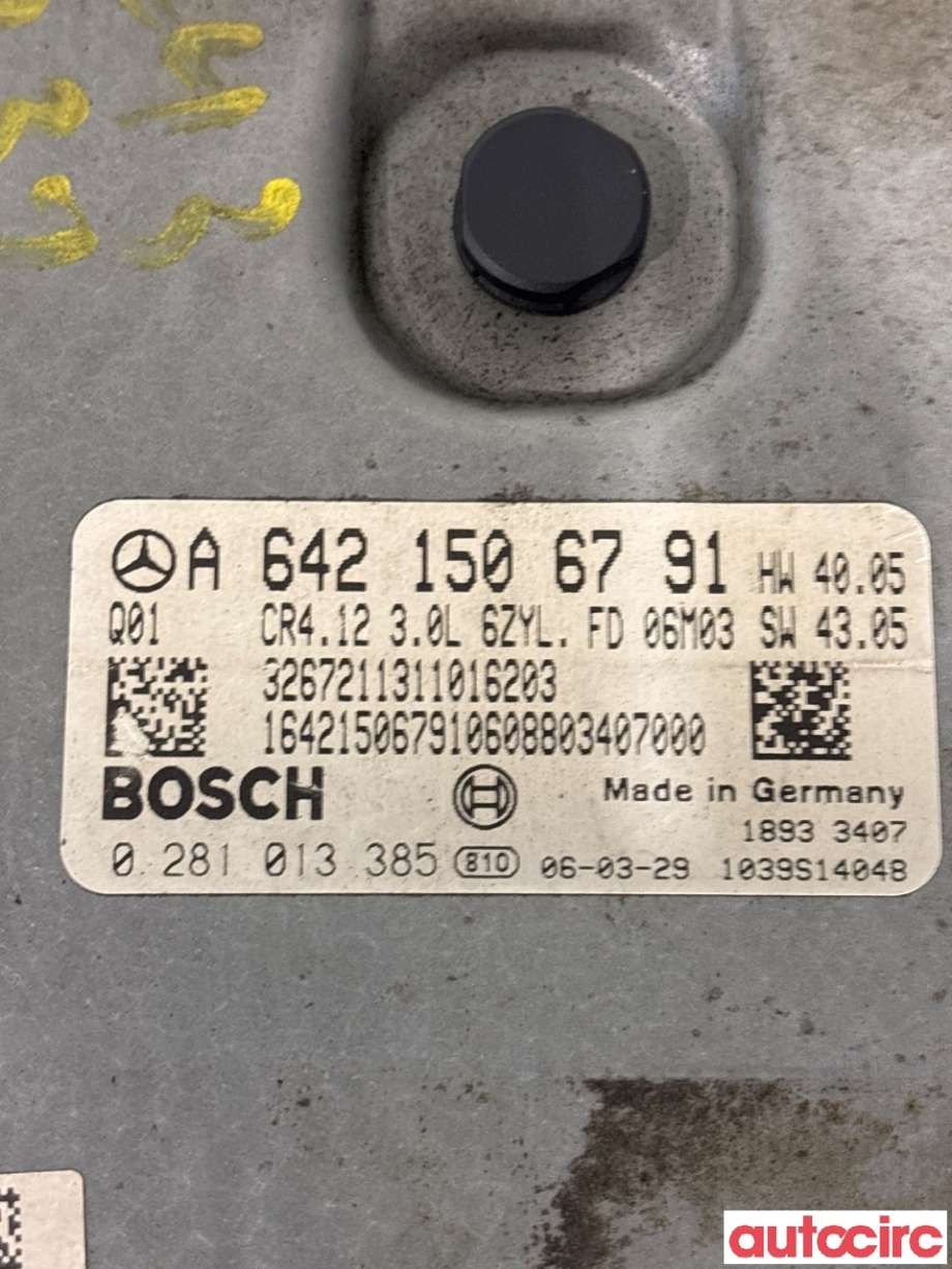 Styreenhet motor til Mercedes R-Klasse 2006-2013 (W251) (W251) (MERCEDES|A6421506791|0281013385)