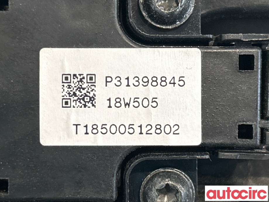 Varmeapparat betjening til Volvo V90 / V90 CC / S90 2016-->> (VOLVO|31398845|)