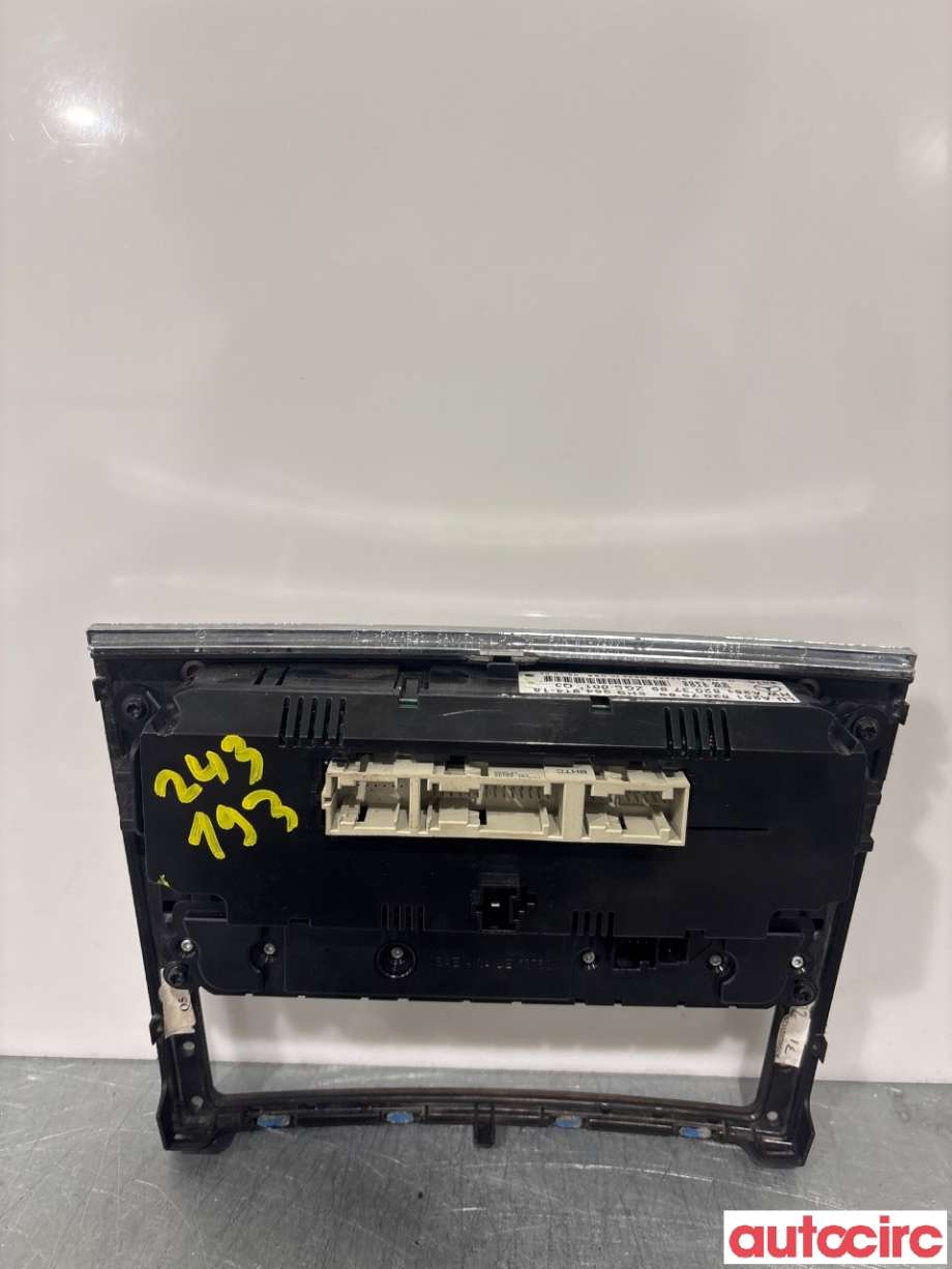 Varmeapparat betjening til Mercedes ML 2005-2011 (W164) (W164) (MERCEDES|NO NR||A2518207989)