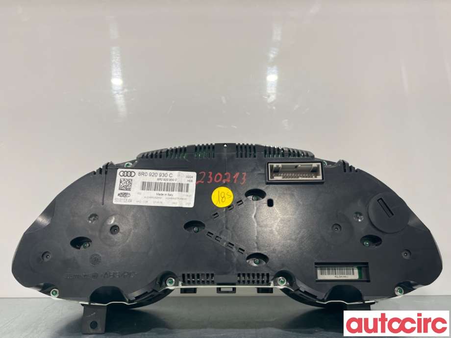 Instrumentpanel til Audi Q5 2008-2012 (Type I, Fase 1)  (AUDI|8R0920930DX|503001526404|8R0920930D)