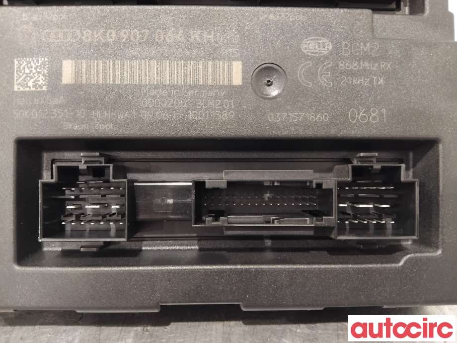 Styreenhet comfort (BCM) til Audi Q5 2012-2017 (Type I, Fase 2) (AUDI|8K0907064KJ|5DK012351-10|8K0907064KH)