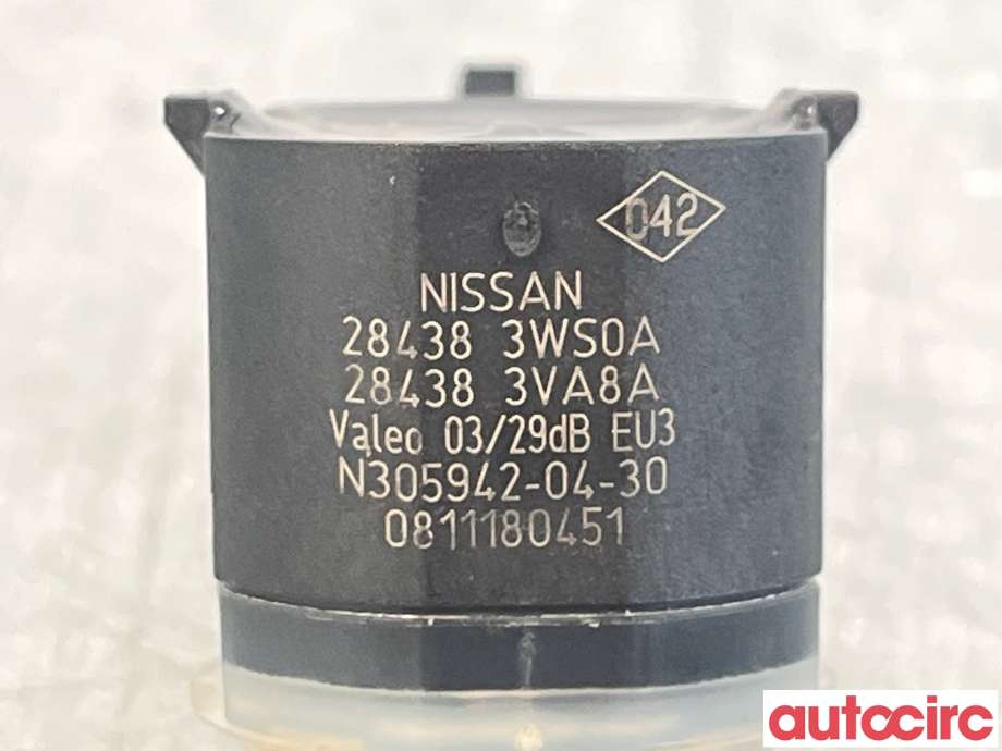 Parkeringssensor bak til Nissan Leaf 2018-->> (Type II)  (NISSAN|284383VA8A)