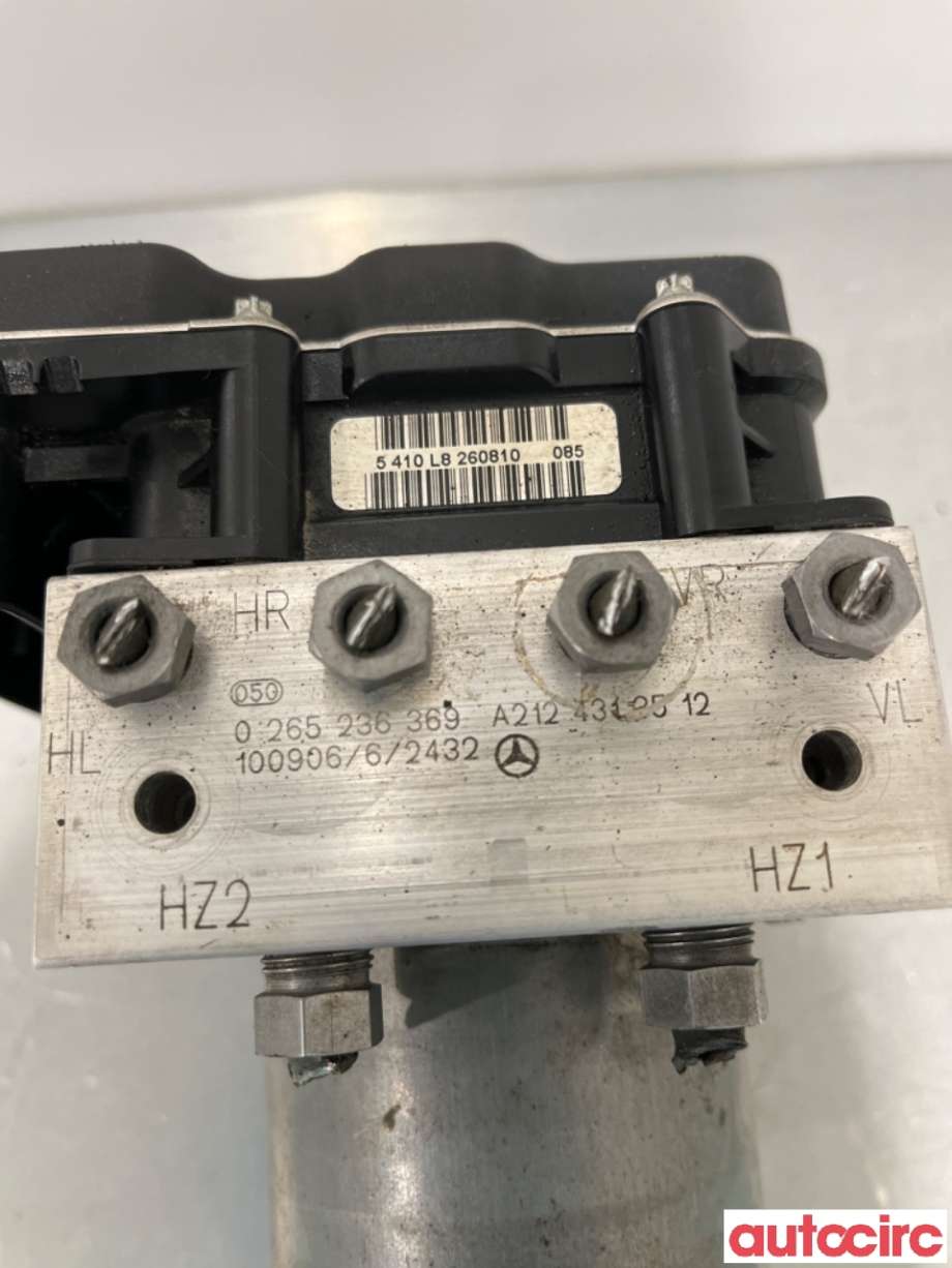 ABS sentral til Mercedes E-Klasse 2009-2013 (Fase 1) (W212) (W212) (MERCEDES|A2124313612|0265236369|A2184313312)