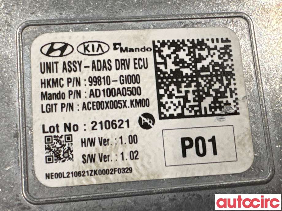 Styreenhet diverse til Hyundai Ioniq 5 2021-->>  (HYUNDAI|99810GI000|)