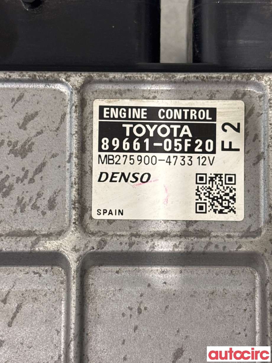 Styreenhet motor til Toyota Avensis 2009-2015 (Type III, Fase 1)  (TOYOTA|8966105F21|MB275900-4733|89661-05F20)