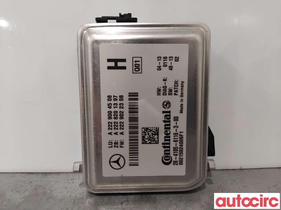 Sensor radar til Mercedes C-Klasse 2014-2018 (Fase 1) (W205) (W205) (MERCEDES|A2229004508|28-4105-6116-3-00|A2229007413)