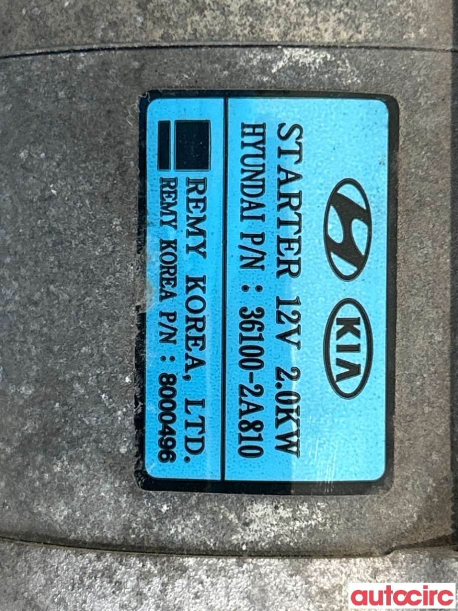 Starter diesel til Hyundai i40 2012-2017 (HYUNDAI|361002A810|8000496|36100-2A810)