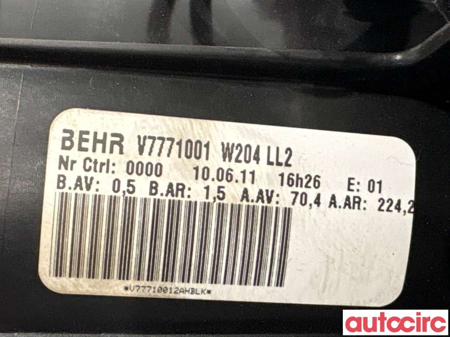 Varmeapparat motor til Mercedes C-Klasse 2011-2014 (Fase 2) (W204) (W204) (MERCEDES|A2128200708|V7771001|)