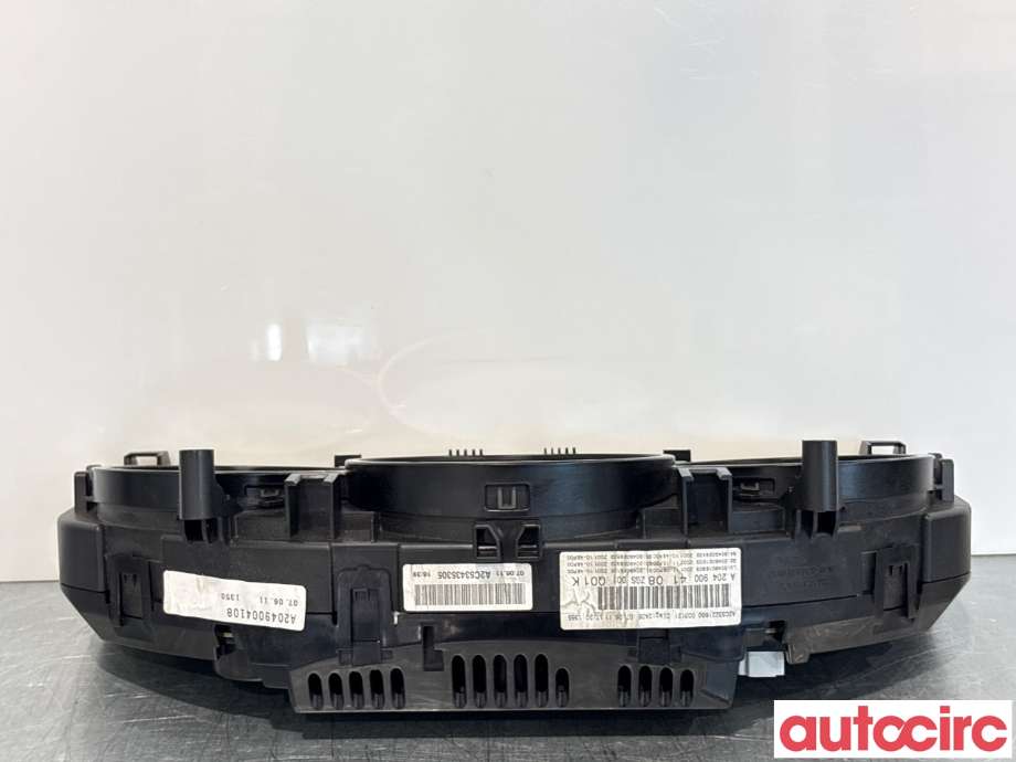 Instrumentpanel til Mercedes C-Klasse 2011-2014 (Fase 2) (W204) (W204) (MERCEDES|A2049004108|A2C33221600)