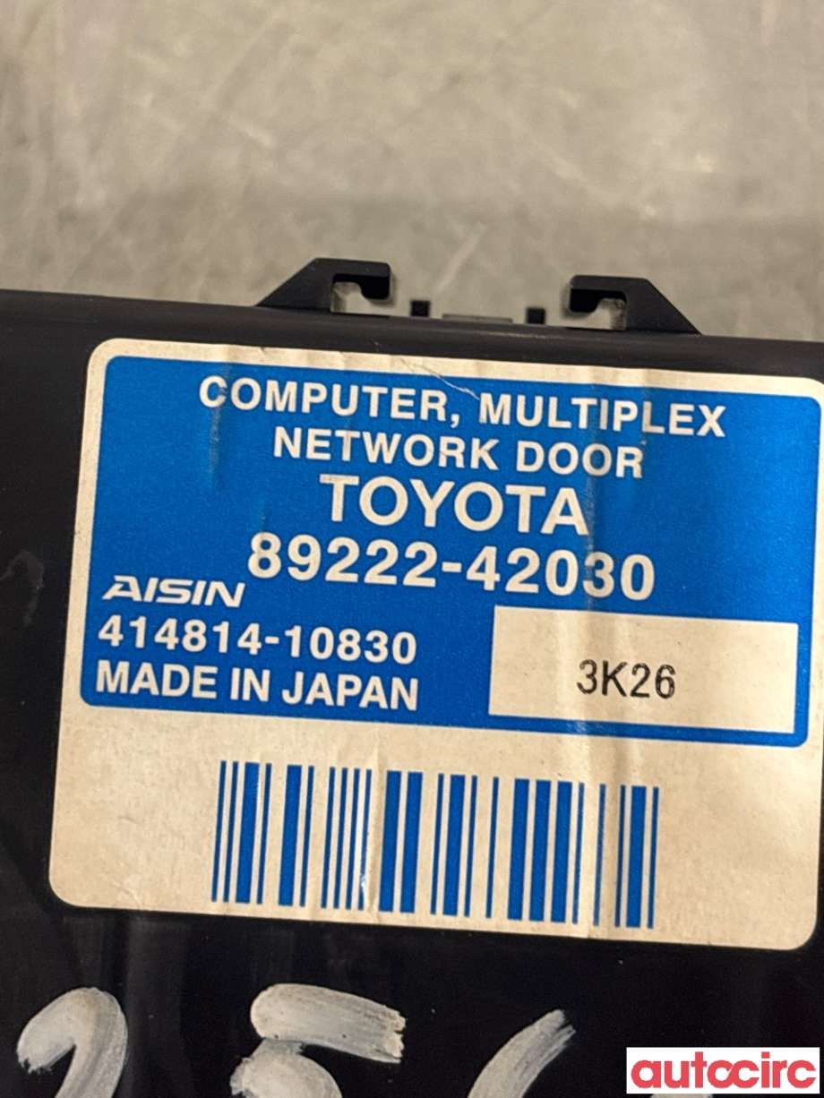 Styreenhet elektrisk bakluke til Toyota RAV4 2013-2015 (Type IV, Fase 1) (TOYOTA|8922242030|414814-10830|89222-42030)