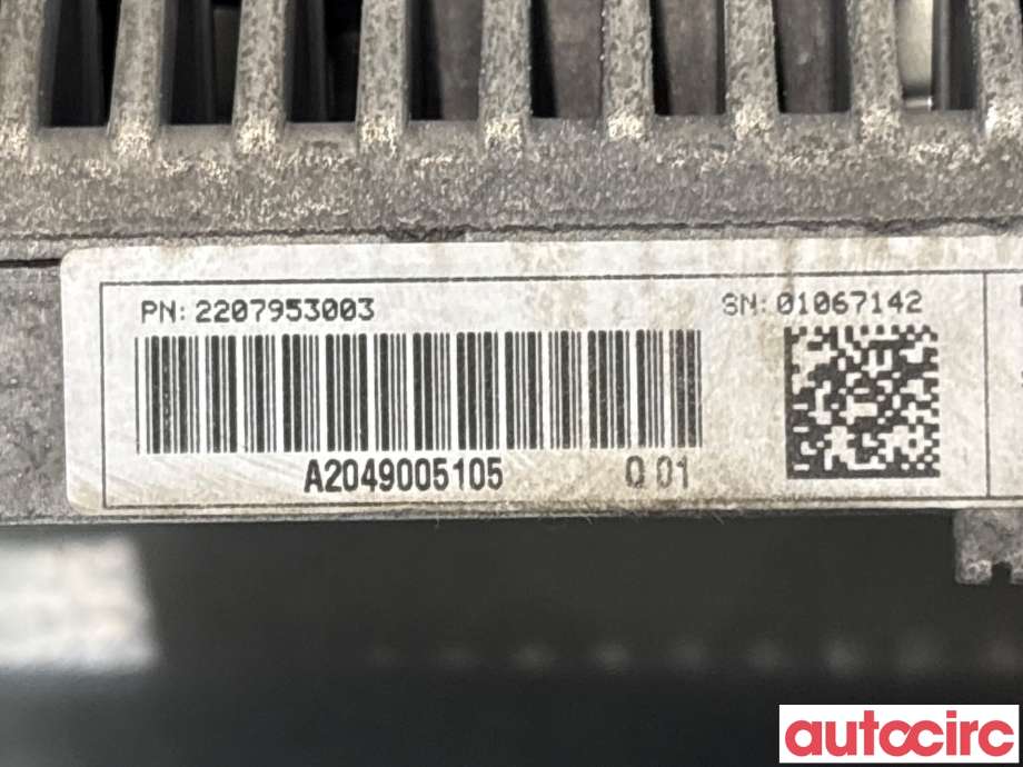 Instrument kjørecomputer til Mercedes C-Klasse 2011-2014 (Fase 2) (W204) (W204) (MERCEDES|A1729003904|2207953003|A2049005105)