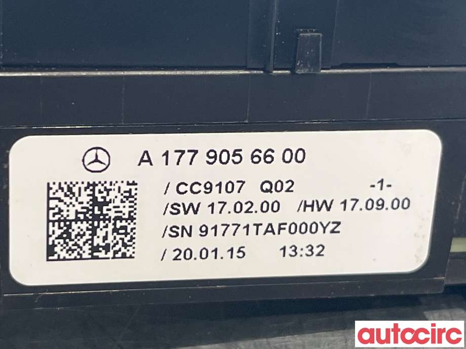 Bryter diverse til Mercedes A-Klasse 2018-->> (W177) (W177) (MERCEDES|A1779056600)