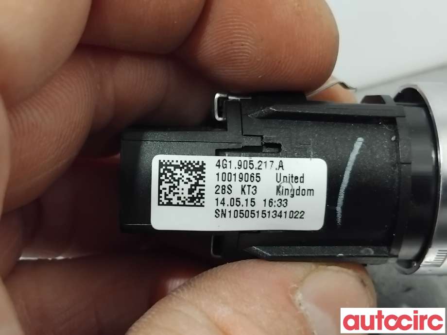 Bryter start/stopp til Audi A6, Allroad 2015-2019 (Type III, Fase 2) (C7) (C7) (AUDI|4G1905217A|10019065)