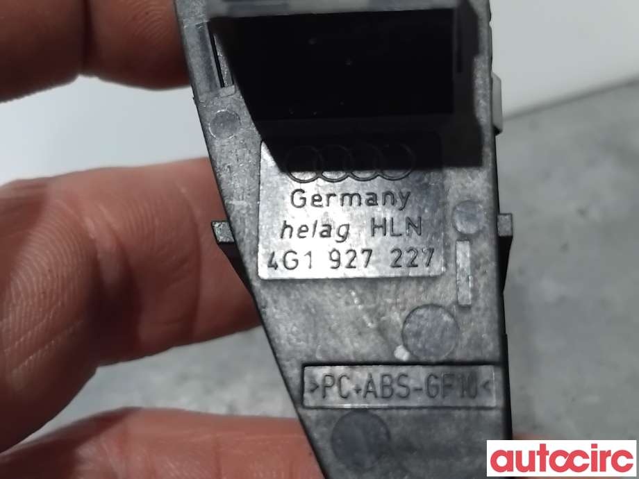 Bryter diverse til Audi A6, Allroad 2015-2019 (Type III, Fase 2) (C7) (C7) (AUDI|4G1927227|)