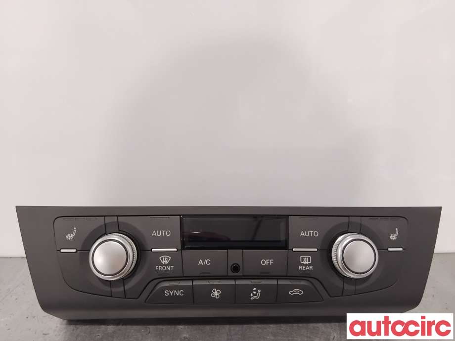 Varmeapparat betjening til Audi A6, Allroad, 2015-2019 (Type III, Fase 2) (C7) (C7) (AUDI|4G0820043CD)