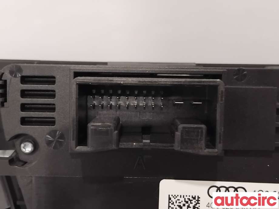 Varmeapparat betjening til Audi A6, Allroad 2015-2019 (Type III, Fase 2) (C7) (C7) (AUDI|4G0820043CD|A2C91426900)