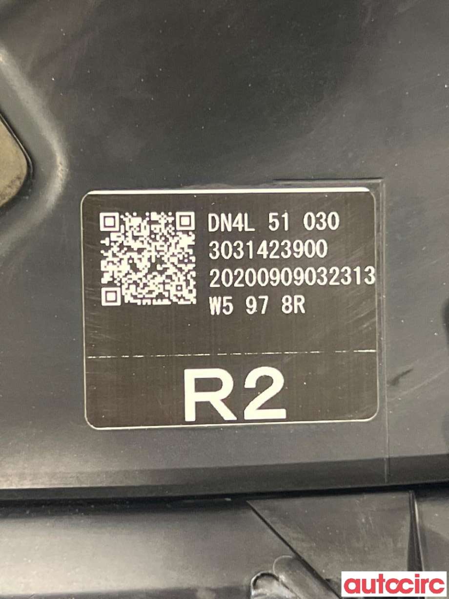 Frontlykt høyre halogen til Mazda MX-30 2020-->> (MAZDA|DN4L-51-030D||DN4L51030)