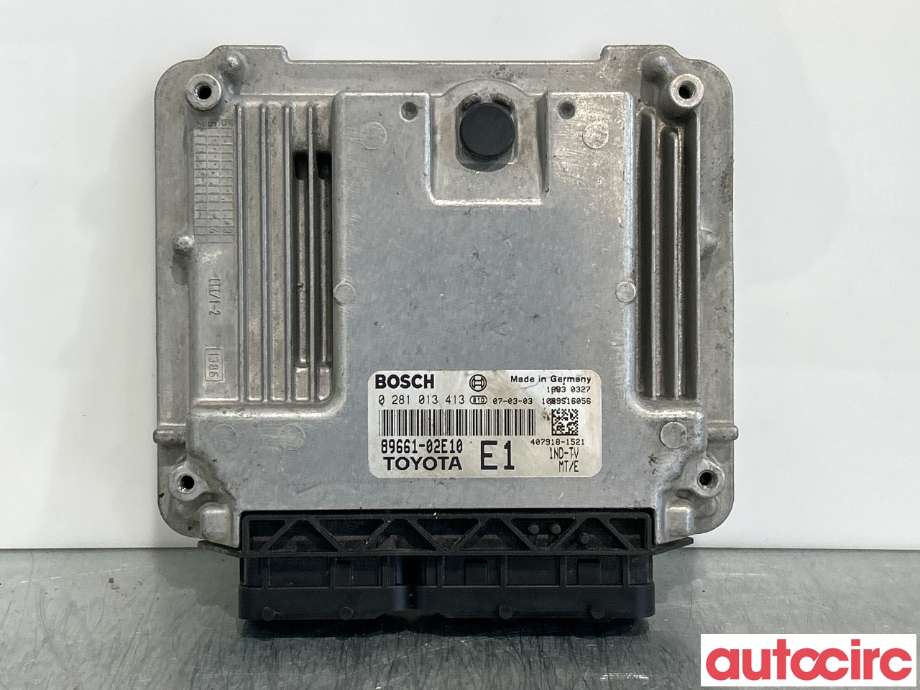 Styreenhet motor til Toyota Auris 2007-2010 (Type I, Fase 1) (TOYOTA|8966002F80|0281013413|89661-02E10)