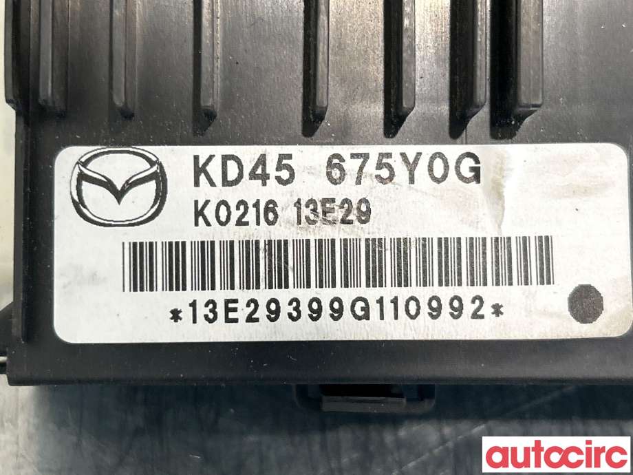 Styreenhet comfort (BCM) til Mazda CX-5 2012-2017 (Type I) (MAZDA|KD45-67-5Y0G|K021613E29|KD45-675Y0G)