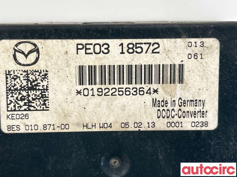 Styreenhet diverse til Mazda CX-5 2012-2017 (Type I) (MAZDA|P5E1-18-572|8ES010871-00|PE03-18572)