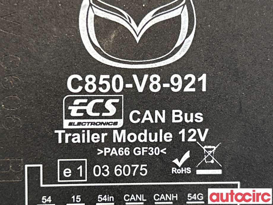 Styreenhet hengerfeste til Mazda CX-5 2012-2017 (Type I)  (MAZDA|NO NUMBER|5F008MHV0101|C850-V8-921)