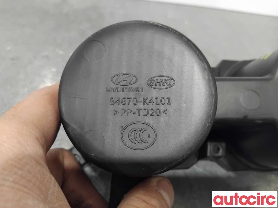 Dashbord koppholder til Hyundai Kona 2017-2021 (Type I, Fase 1) (HYUNDAI|84670K4100TRY||84670-K4101)