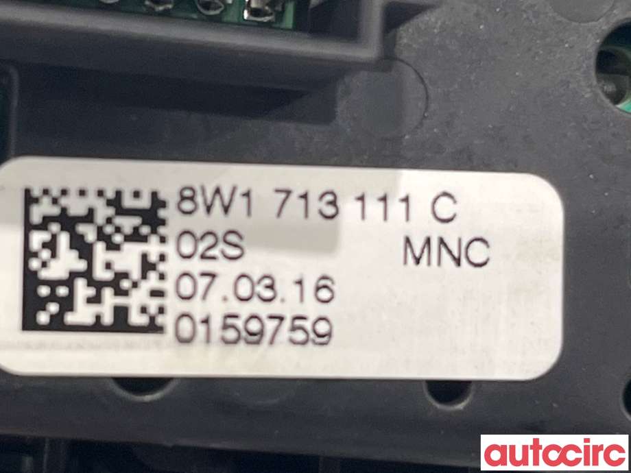 Diverse deler til Audi A4 2015-2019 (Type V, Fase 1) (B9) (B9) (AUDI|8W1713111C)