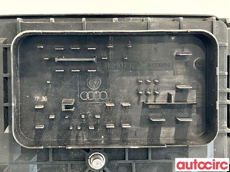 Sikringsboks til Audi A3 2009-2012 (Type II, Fase 2)  (AUDI|1K0937125D||1K0937125C)