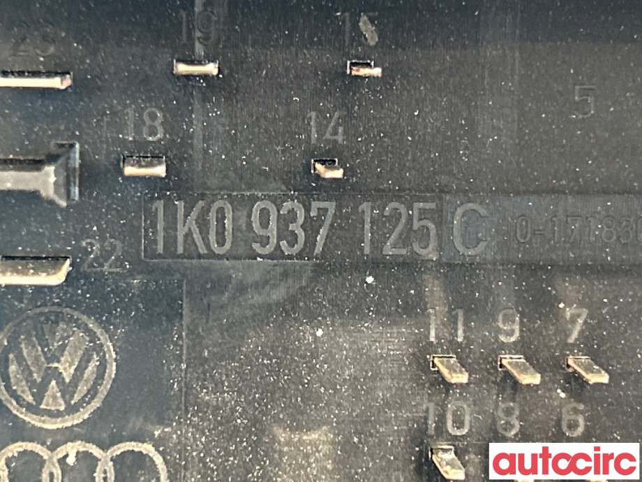 Sikringsboks til Audi A3 2009-2012 (Type II, Fase 2)  (AUDI|1K0937125D||1K0937125C)
