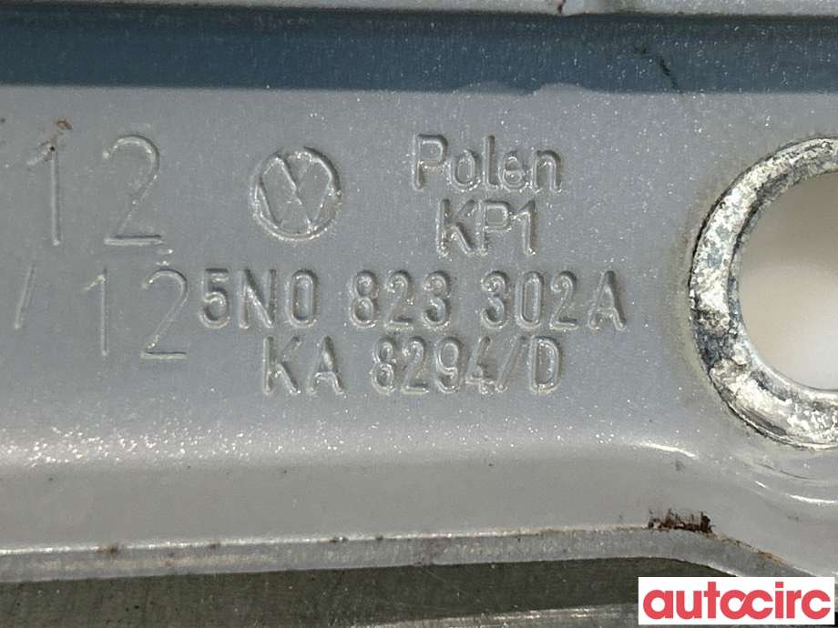 Panserhengsler til VW Tiguan 2011-2016 (Type I, Fase 2)  (VOLKSWAGEN|5N0823302A|)
