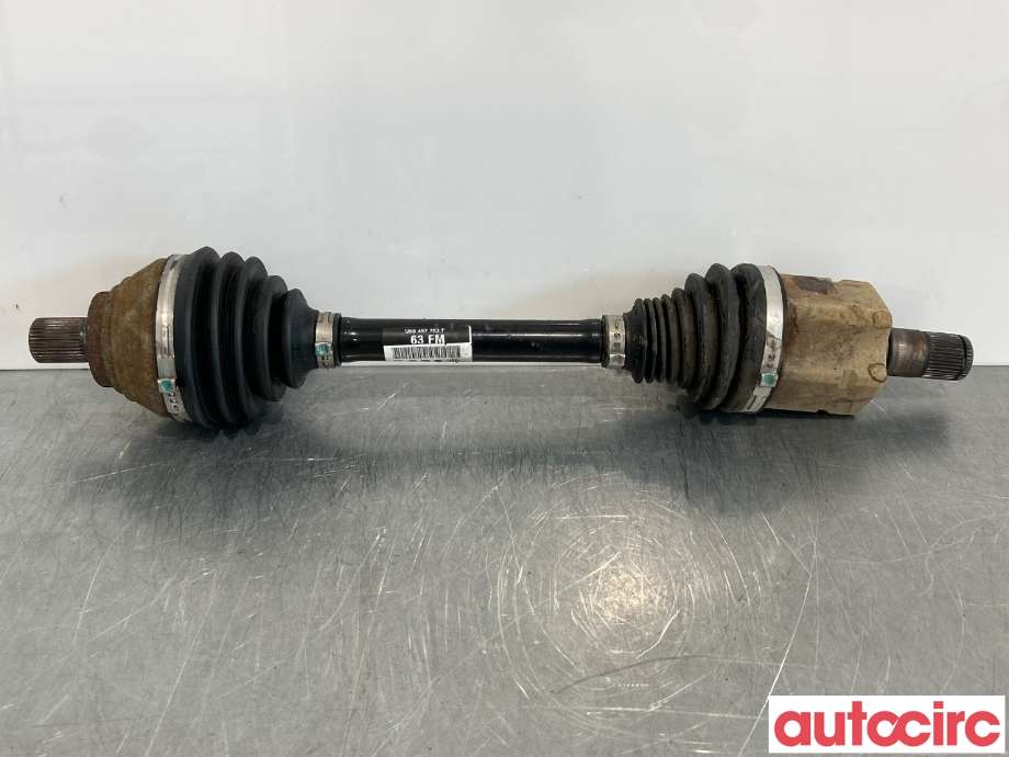 Drivaksel venstre foran til VW Tiguan, 2011-2016 (Type I, Fase 2)  (VOLKSWAGEN|5N0407763F)