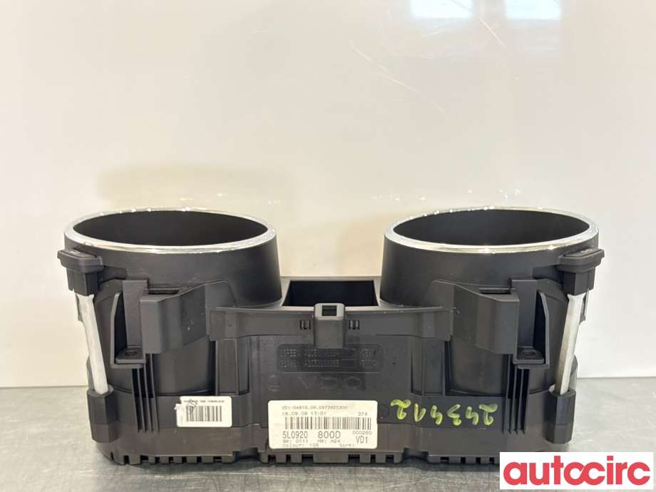 Instrumentpanel til Škoda Yeti 2009-2013 (Fase 1) (SKODA|5L0920800D|)