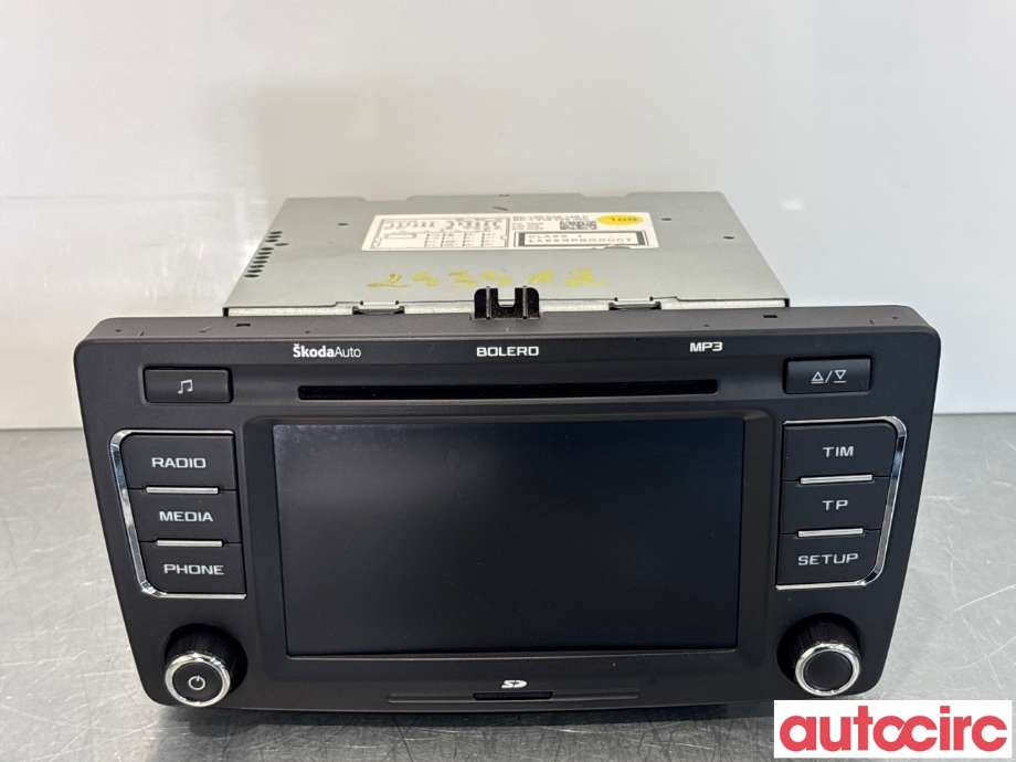 Bilstereo til Škoda Yeti, 2009-2013 (Fase 1) (SKODA|1Z0035156F)
