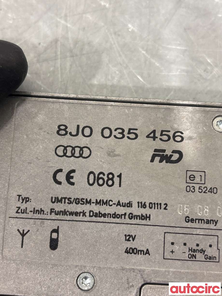 Antenne forsterker til Audi A5 2007-2016 (Type I) (AUDI|8J0035456A||8J0035456)