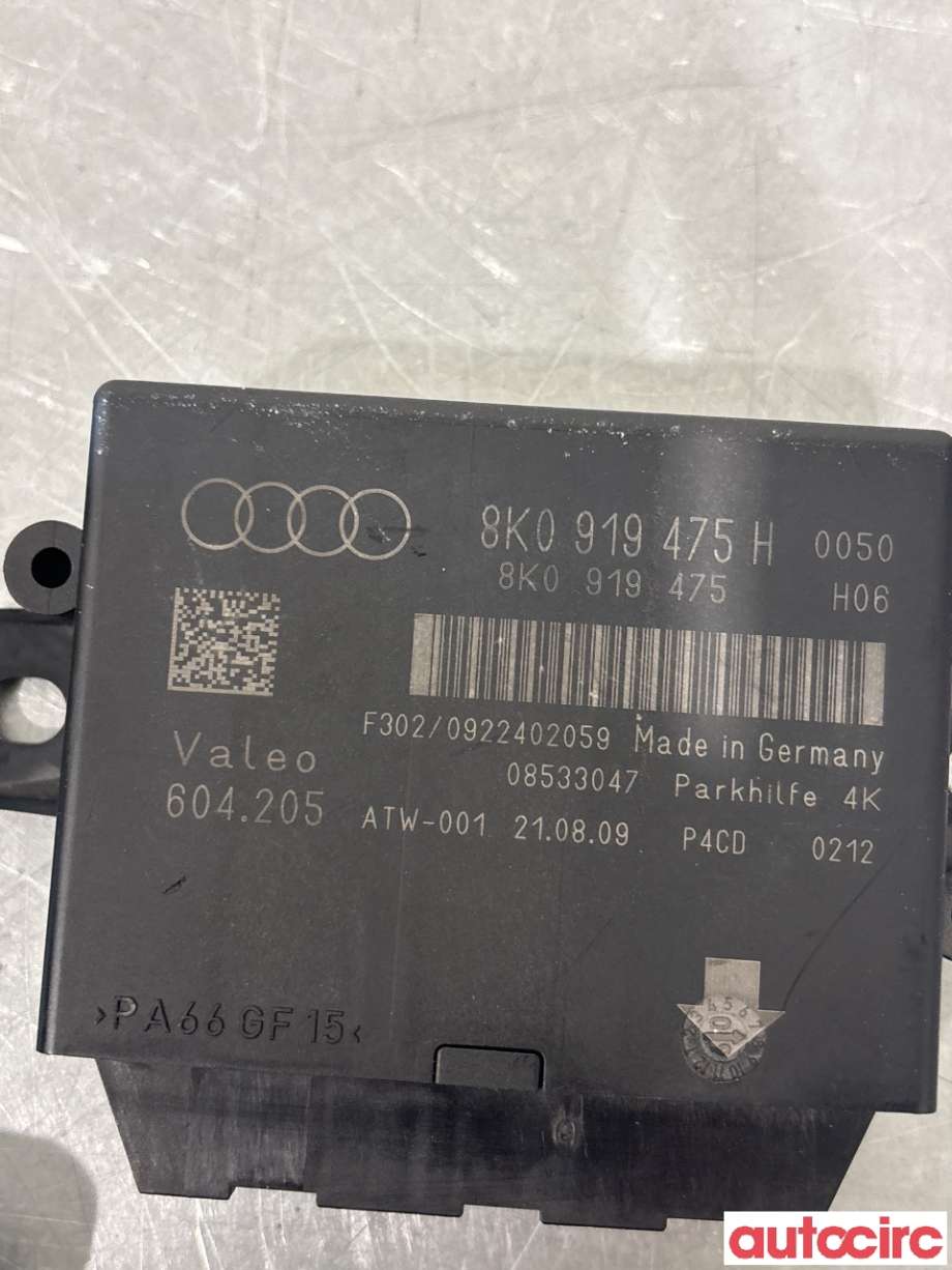 Styreenhet parkering til Audi A5 2007-2016 (Type I) (AUDI|8K0919475T||8K0919475H)