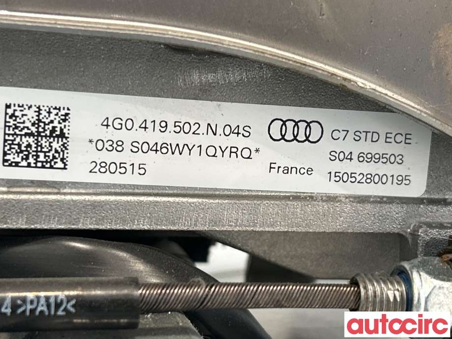 Rattaksel elektrisk servo til Audi A6, Allroad 2015-2019 (Type III, Fase 2) (C7) (C7) (AUDI|4G0419502AN|S04699503|4G0419502N)