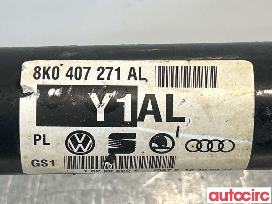 Diverse deler til Audi A4 2007-2014 (Type IV) (B8) (B8) (AUDI|8K0407271AL|)