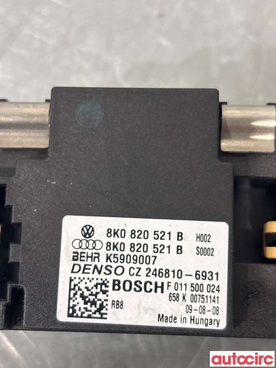 Varmeapparat motstand til Audi A5 2007-2016 (Type I) (AUDI|8K0820521B|F011500024)