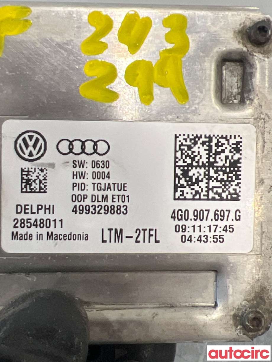 Styreenhet xenon/ballast til VW Caddy 2015-2020 (Type III, Fase 3)  (VOLKSWAGEN|4G0907697F||4G0907697G)